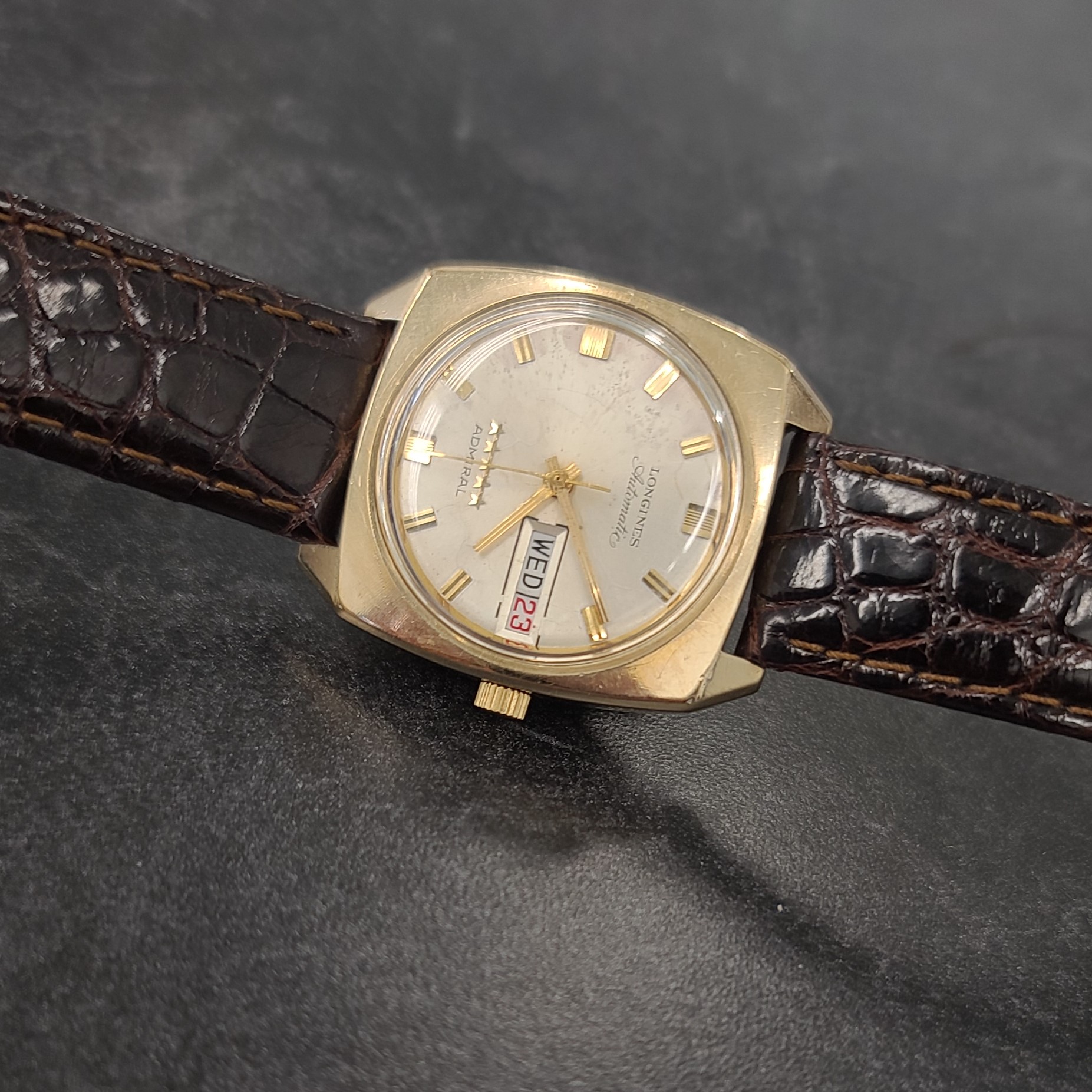 Vintage Longines Admiral Gold Filled Caliber 507 Serviced