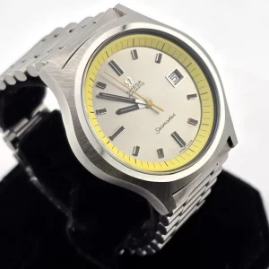 1969 OMEGA Seamaster Big Yellow 166.092 Stainless Steel 42mm Automatic Cal 1002