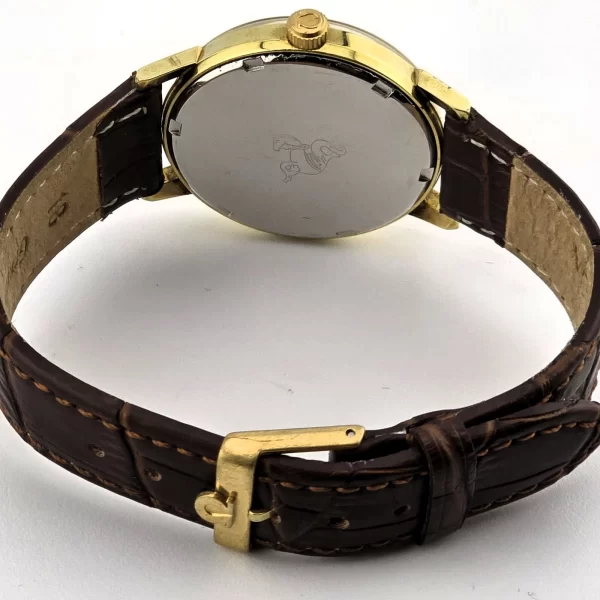 Vintage Omega Seamaster Manual Winding Yellow Dial 33mm Mens Watch 1968 Cal 601 - Image 6