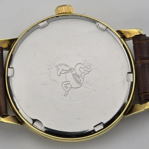 Vintage Omega Seamaster Manual Winding Yellow Dial 33mm Mens Watch 1968 Cal 601 - Image 8