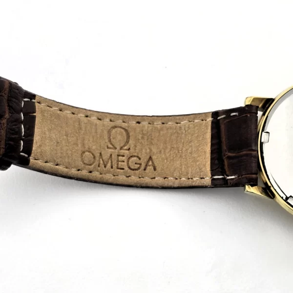 Vintage Omega Seamaster Manual Winding Yellow Dial 33mm Mens Watch 1968 Cal 601 - Image 9